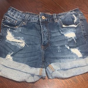 jean shorts